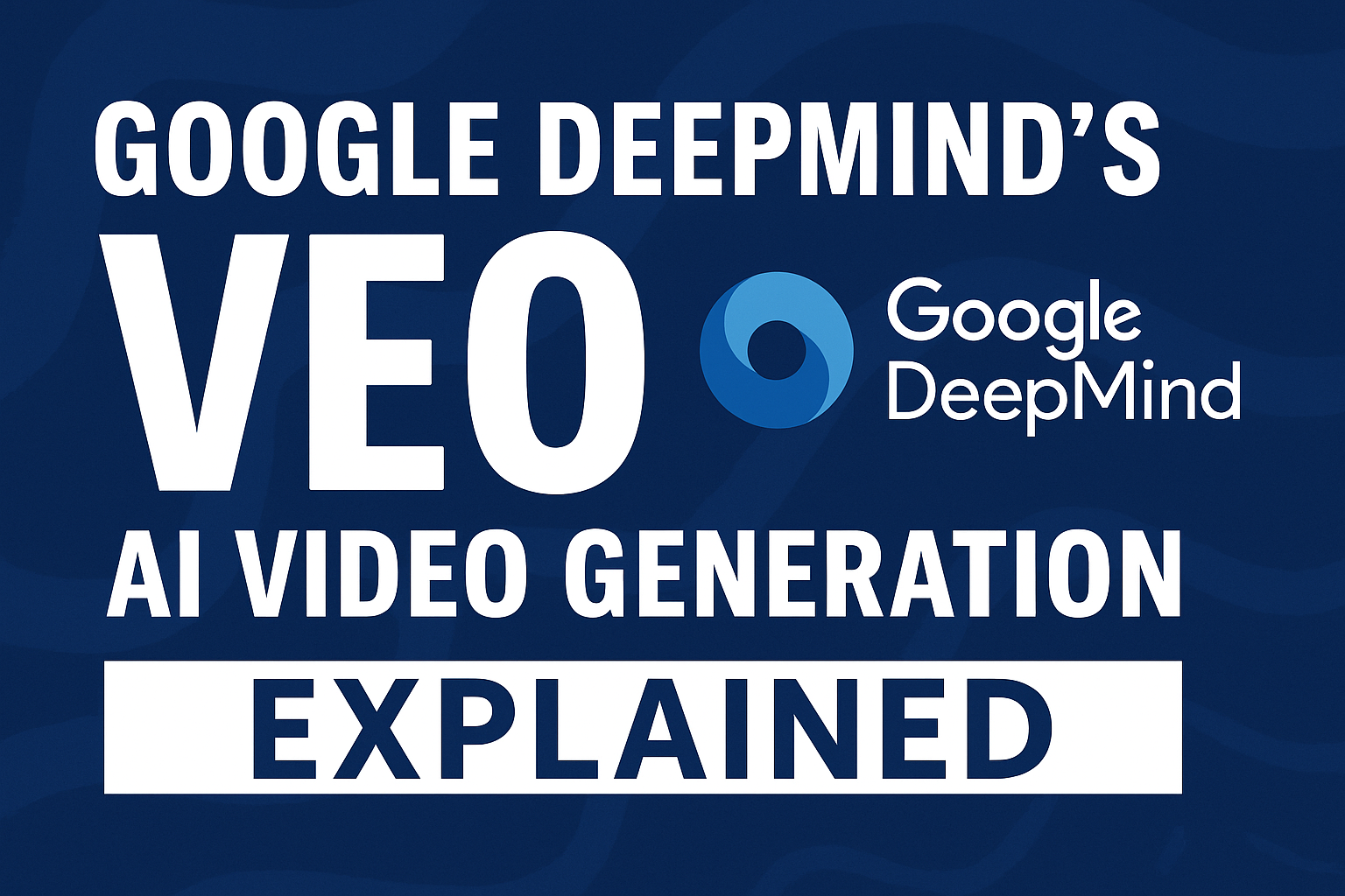 Google DeepMind’s Veo Explained: A Game-Changer in AI Video Generation Discover Google DeepMind’s Veo — a powerful AI model capable of generating cinematic, high-resolution video content. How it works, what it changes, and what it means for the future of creative media.