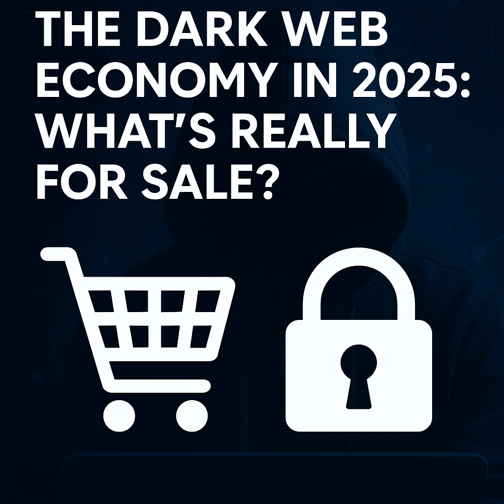 Explore what’s truly for sale on the dark web in 2025 — from stolen data to AI tools. A deep dive into the hidden internet economy.